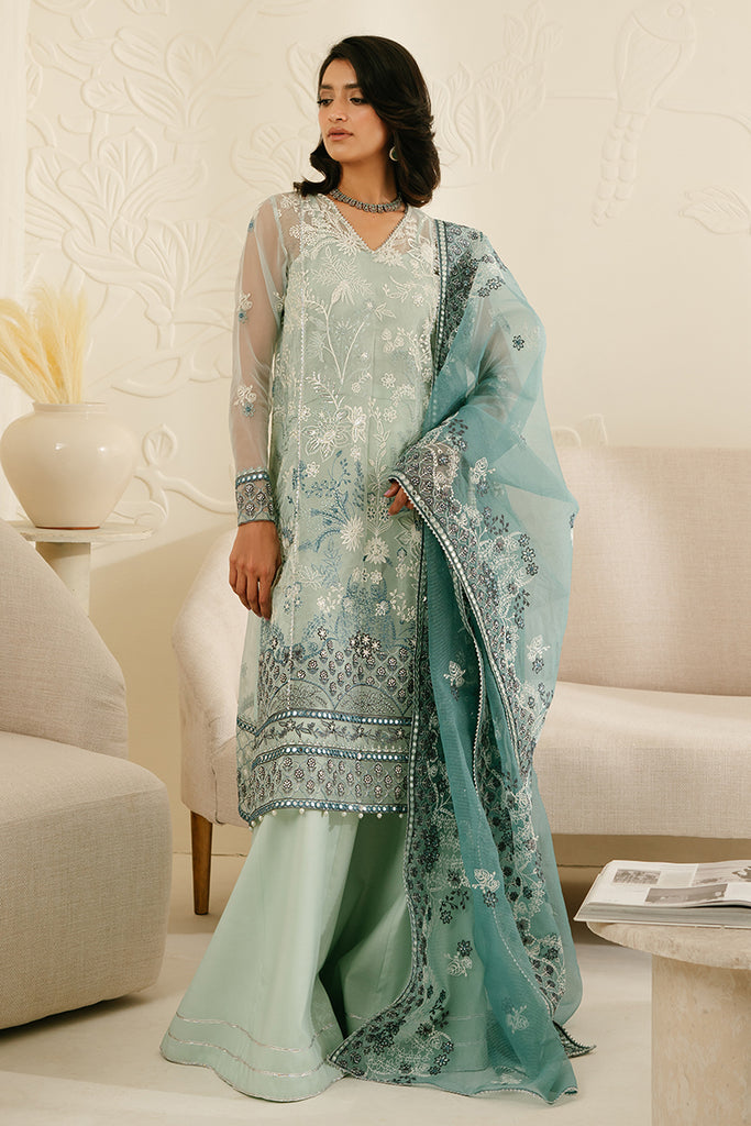 Cross Stitch | Luxe Atelier 24 | AQUAMARINE AZURE by Cross Stitch - Designer Dress - Type: Ladies Clothes - Available at Libayah - 100% Original