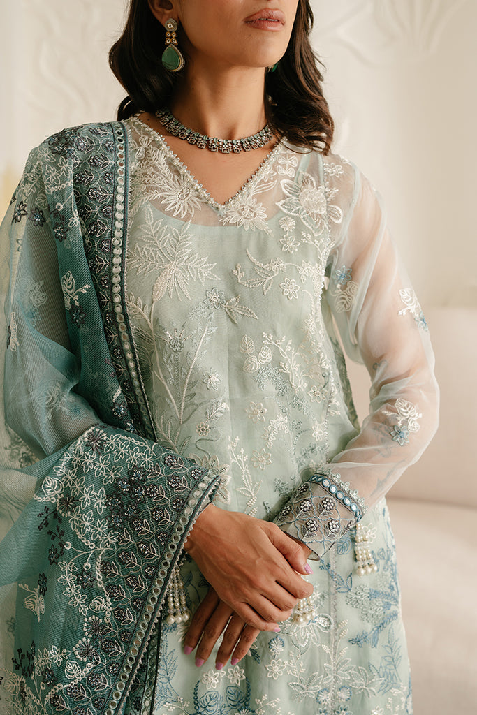 Cross Stitch | Luxe Atelier 24 | AQUAMARINE AZURE by Cross Stitch - Designer Dress - Type: Ladies Clothes - Available at Libayah - 100% Original
