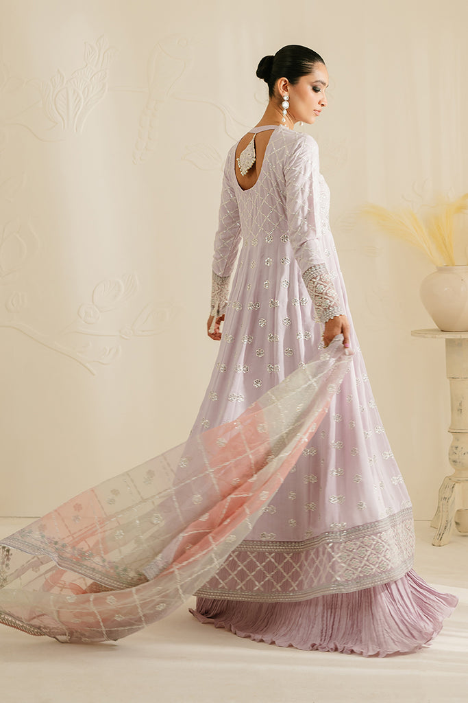 Cross Stitch | Luxe Atelier 24 | PASTEL MAUVE by Cross Stitch - Designer Dress - Type: Ladies Clothes - Available at Libayah - 100% Original