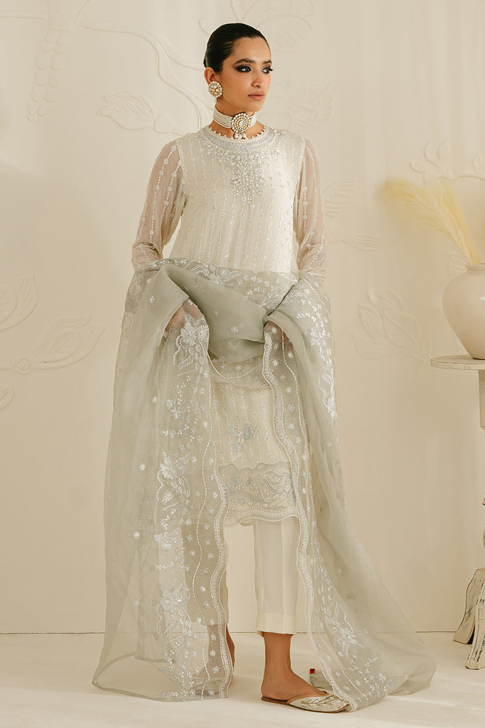 Cross Stitch | Luxe Atelier 24 | PRISTINE GRIZZLED by Cross Stitch - Designer Dress - Type: Ladies Clothes - Available at Libayah - 100% Original