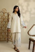 Sahar | Pre Essential Emb Edit | Camellia Pearl by Sahar - Designer Dress  - Type : Ladies Clothes - Available at Libayah - 100% Original 