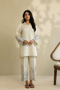 Sahar | Pre Essential Emb Edit | Camellia Pearl by Sahar - Designer Dress  - Type : Ladies Clothes - Available at Libayah - 100% Original 