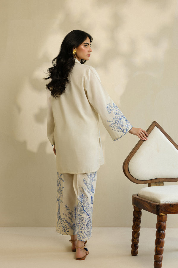 Sahar | Pre Essential Emb Edit | Camellia Pearl by Sahar - Designer Dress  - Type : Ladies Clothes - Available at Libayah - 100% Original 