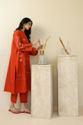 Sahar | Pre Essential Emb Edit | Burnt Citrus by Sahar - Designer Dress  - Type : Ladies Clothes - Available at Libayah - 100% Original 