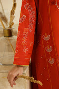 Sahar | Pre Essential Emb Edit | Burnt Citrus by Sahar - Designer Dress  - Type : Ladies Clothes - Available at Libayah - 100% Original 