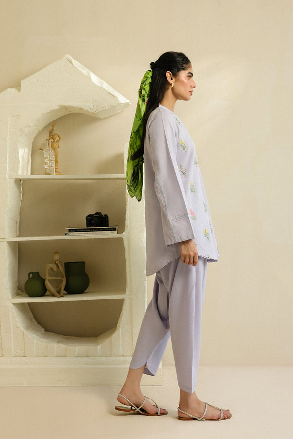 Sahar | Pre Essential Emb Edit | Iris Glow by Sahar - Designer Dress  - Type : Ladies Clothes - Available at Libayah - 100% Original 