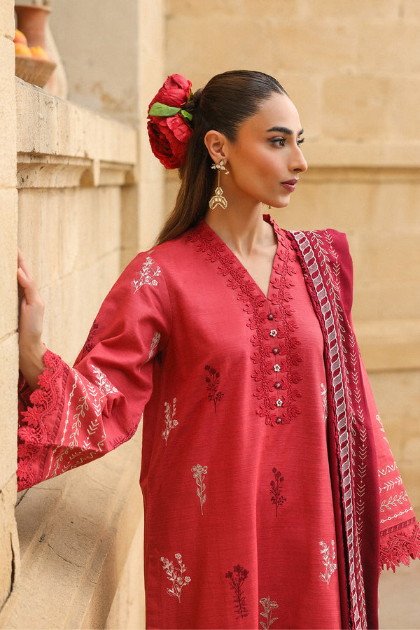 Sahar | winter 25 | Vermilion Glow