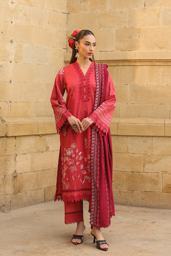 Sahar | winter 25 | Vermilion Glow