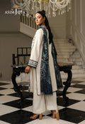 Asim Jofa | Summer Rhapsody | AJMCH-02 EMBROIDERED CAMBRIC by Asim Jofa - Designer Dress  - Type : Ladies Clothes - Available at Libayah - 100% Original 
