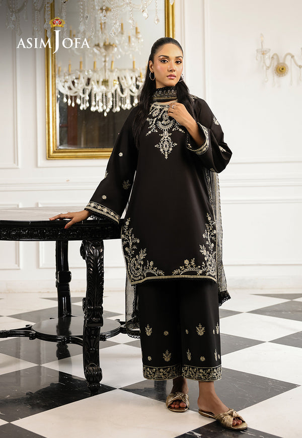 Asim Jofa | Summer Rhapsody | AJMCH-09 EMBROIDERED CAMBRIC by Asim Jofa - Designer Dress  - Type : Ladies Clothes - Available at Libayah - 100% Original 