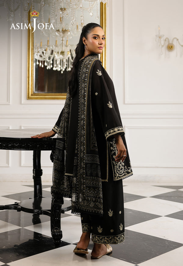 Asim Jofa | Summer Rhapsody | AJMCH-09 EMBROIDERED CAMBRIC by Asim Jofa - Designer Dress  - Type : Ladies Clothes - Available at Libayah - 100% Original 