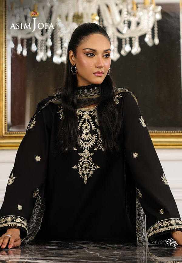 Asim Jofa | Summer Rhapsody | AJMCH-09 EMBROIDERED CAMBRIC by Asim Jofa - Designer Dress  - Type : Ladies Clothes - Available at Libayah - 100% Original 