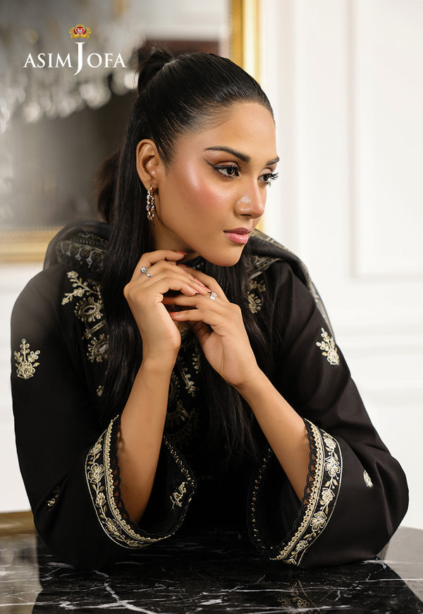 Asim Jofa | Summer Rhapsody | AJMCH-09 EMBROIDERED CAMBRIC by Asim Jofa - Designer Dress  - Type : Ladies Clothes - Available at Libayah - 100% Original 
