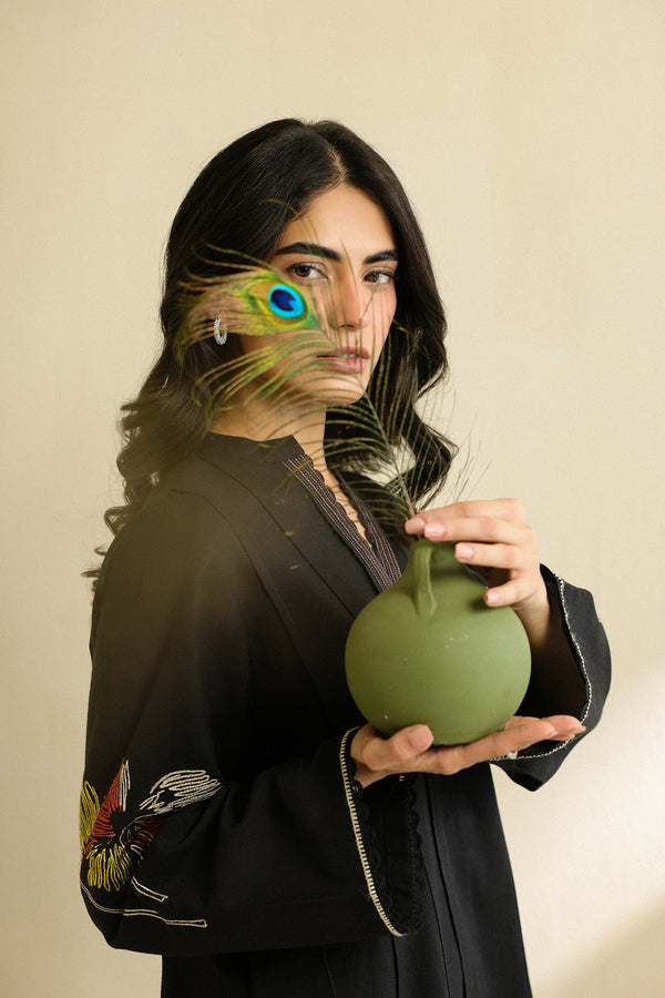 Sahar | Pre Essential Emb Edit | Night Jasmine by Sahar - Designer Dress  - Type : Ladies Clothes - Available at Libayah - 100% Original 