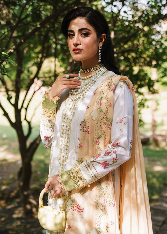 Shurooq | Luxury Lawn 24 | ELLA by Shurooq - Designer Dress - Type: Ladies Clothes - Available at Libayah - 100% Original