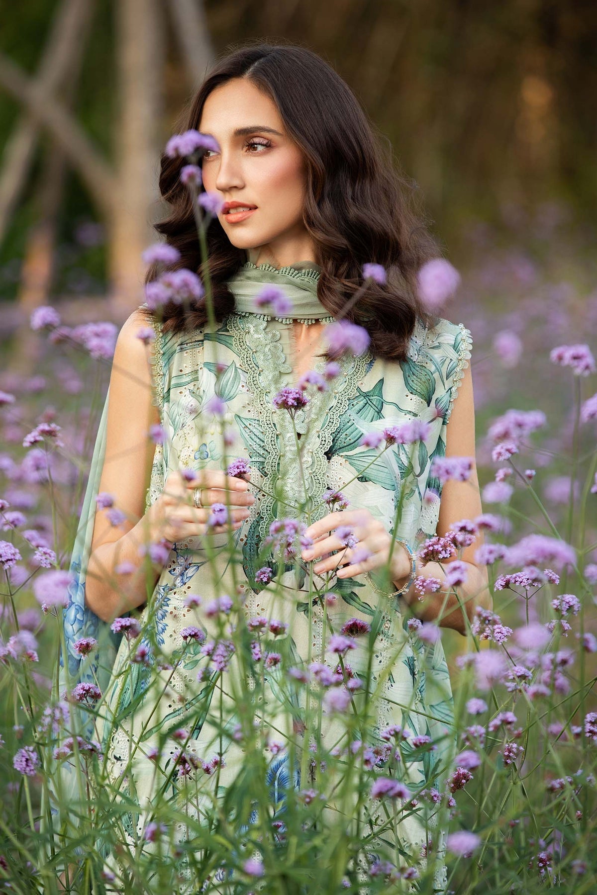 Maria B | M Prints 25 | MPT-2502-B by Maria B - Designer Dress - Type: Ladies Clothes - Available at Libayah - 100% Original