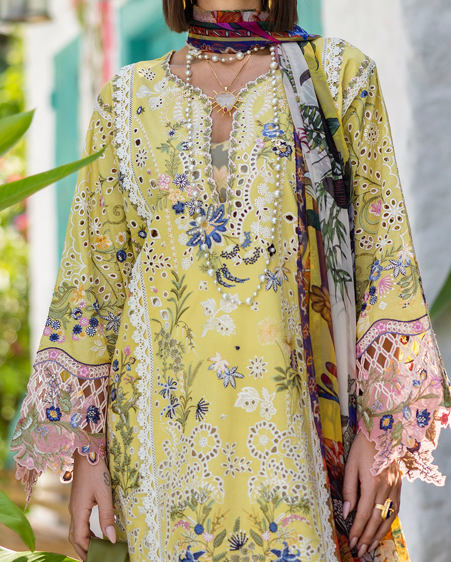 Esmel | Mon Tresor Luxe Lawn 26 | Belle Ame by Esmel - Designer Dress - Type : Luxury Dress - Available at Libayah - 100% Original