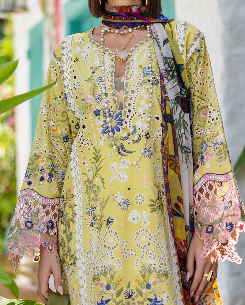 Esmel | Mon Tresor Luxe Lawn 26 | Belle Ame by Esmel - Designer Dress - Type : Luxury Dress - Available at Libayah - 100% Original