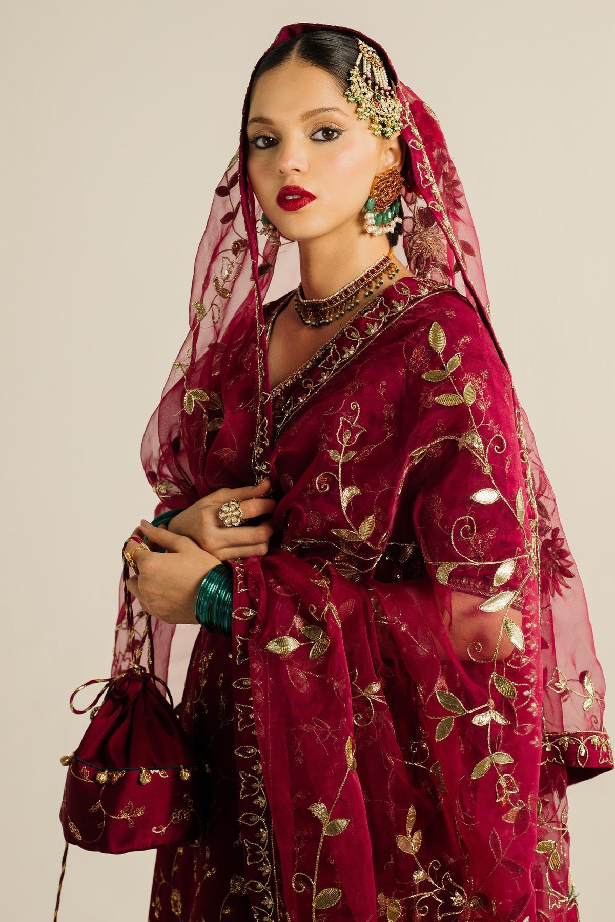 Zara Shahjahan | Wedding Formals 2024 | ZC-4002 by Zara Shahjahan - Designer Dress - Type: Ladies Clothes - Available at Libayah - 100% Original
