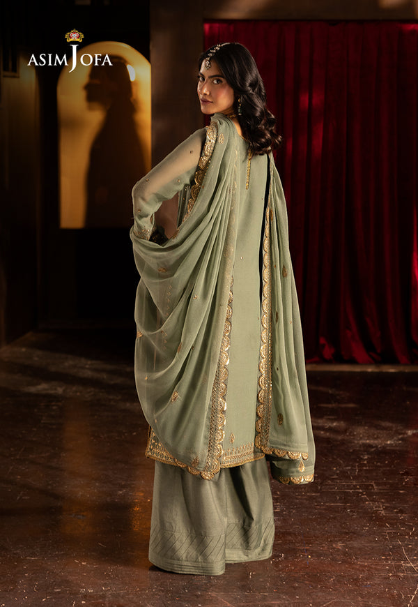 Asim Jofa | Festive Collection 25 | AJLF-07 by Asim Jofa - Designer Dress - Type: Ladies Clothes - Available at Libayah - 100% Original