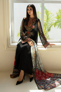 Baroque | Formals Collection | EMBROIDERED CHIFFON UF-388 by Baroque - Designer Dress  - Type : Ladies Clothes - Available at Libayah - 100% Original 