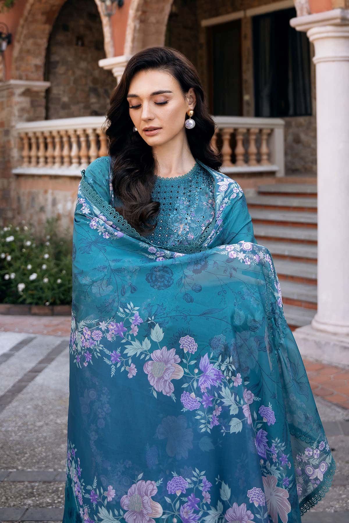 Afrozeh | Damask The Holiday Edit 25 | Eden A by Afrozeh - Designer Dress - Type: Ladies Clothes - Available at Libayah - 100% Original