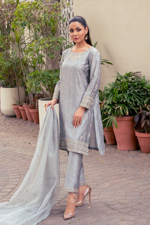 Kross Kulture | Luxury Baharaneh | Chahat KLX-00866 by Kross Kulture - Designer Dress - Type: Ladies Clothes - Available at Libayah - 100% Original