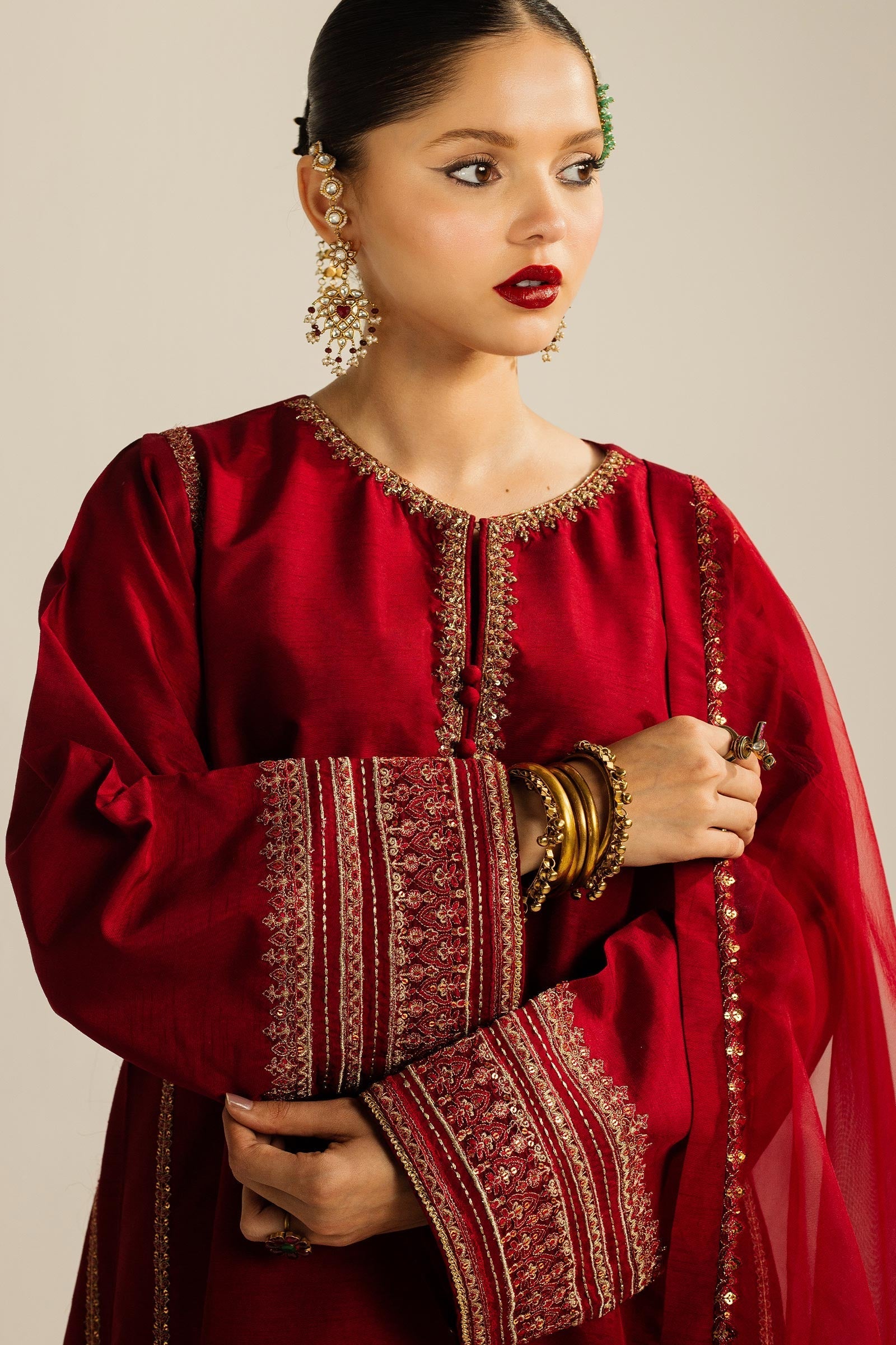 Zara Shahjahan | Wedding Formals 2024 | ZC-4001 by Zara Shahjahan - Designer Dress - Type: Ladies Clothes - Available at Libayah - 100% Original