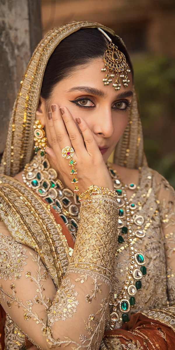 Erum Khan | Jahan Wedding Formals | FARIDA by Erum Khan - Designer Dress - Type: Ladies Clothes - Available at Libayah - 100% Original