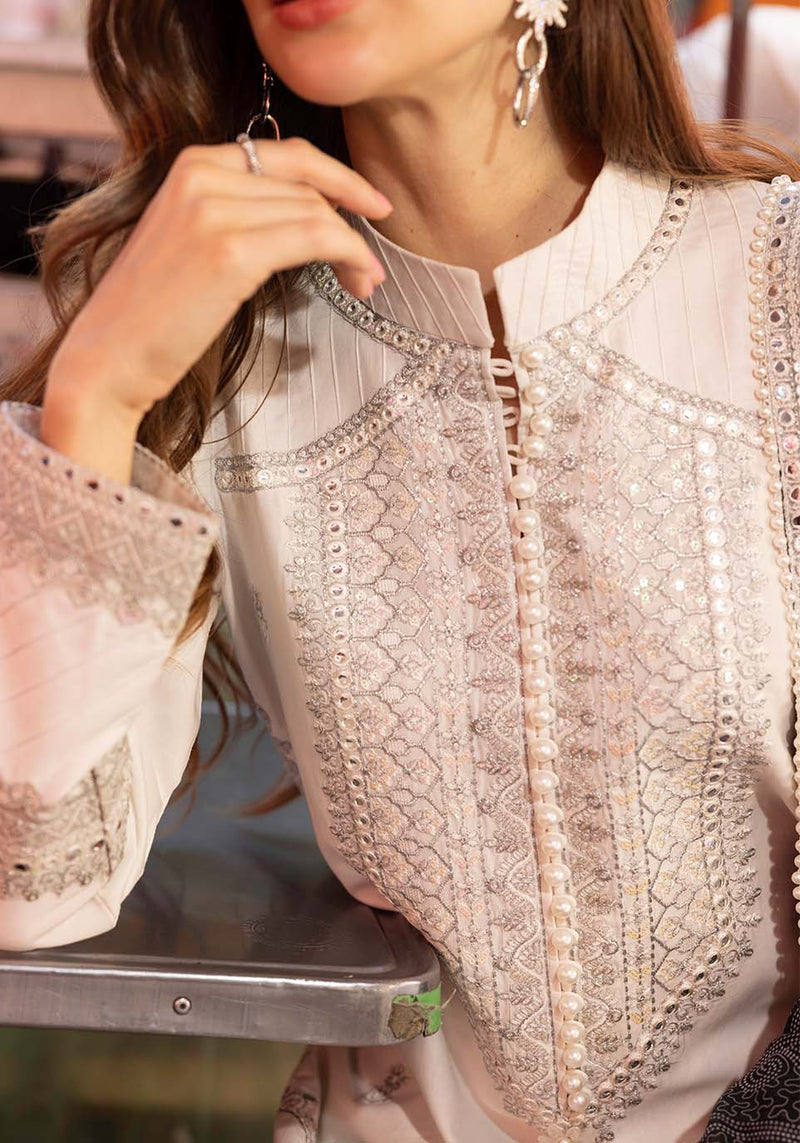 Zarqash | Luxury Lawn 25 | ZQLU 007 SIERRA by Zarqash - Designer Dress - Type: Ladies Clothes - Available at Libayah - 100% Original