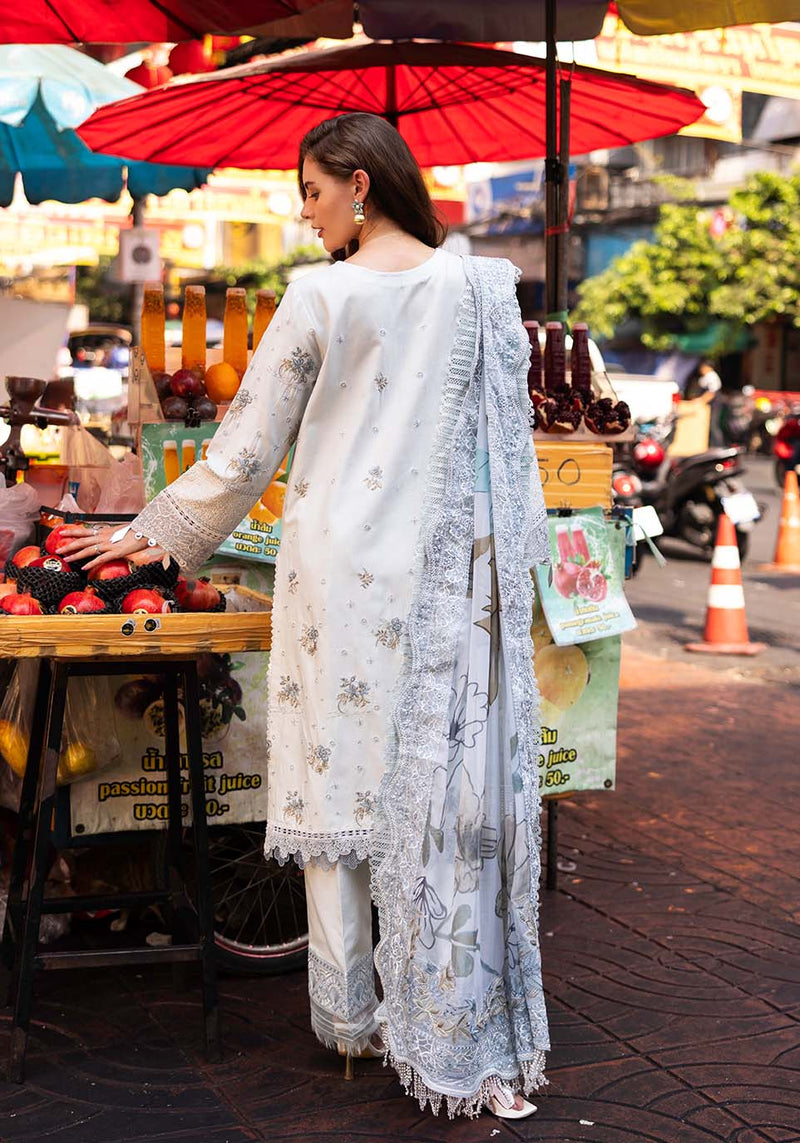 Zarqash | Luxury Lawn 25 | ZQLU 003 ANNE by Zarqash - Designer Dress - Type: Ladies Clothes - Available at Libayah - 100% Original