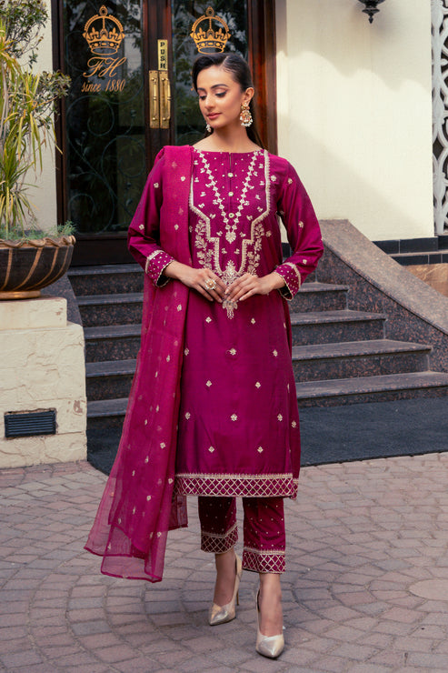 Kross Kulture | Luxury Baharaneh | Mahi KLX-00864 by Kross Kulture - Designer Dress - Type: Ladies Clothes - Available at Libayah - 100% Original