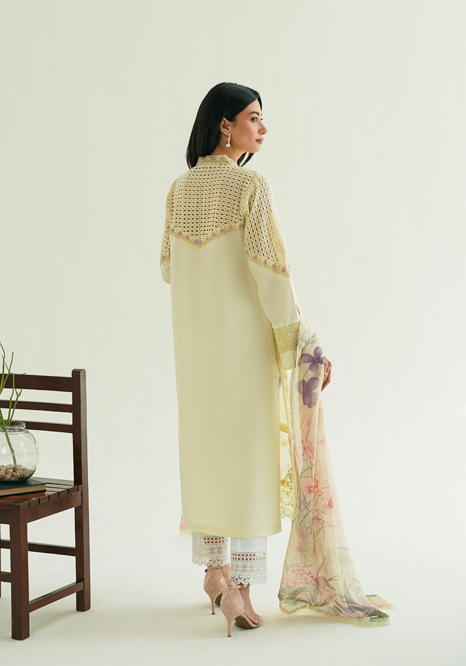 Zarqash | Whispers of Summer |BUTTER BLOOM - Designer Dress - Type : Ladies Clothes - Available at Libayah - 100% Original