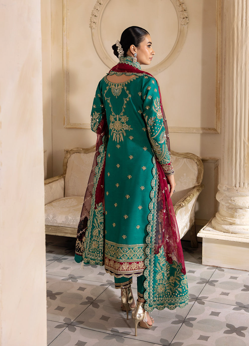 Gulaal | Wedding Formals | Amirah GL-WS-23V1-40 by Gulaal - Designer Dress - Type: Ladies Clothes - Available at Libayah - 100% Original