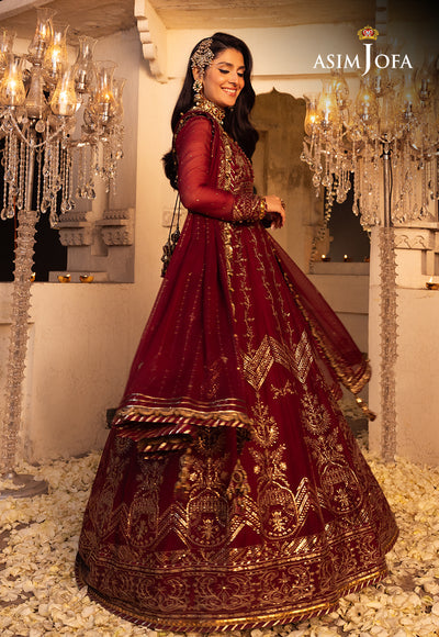 Asim Jofa | Shehnai Festive Collection | AJSH-16 by Asim Jofa - Designer Dress - Type: Ladies Clothes - Available at Libayah - 100% Original