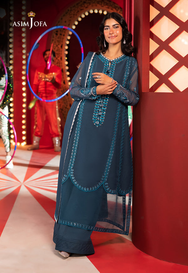 Asim Jofa | Festive Collection 25 | New AJLF-14 by Asim Jofa - Designer Dress - Type: Ladies Clothes - Available at Libayah - 100% Original