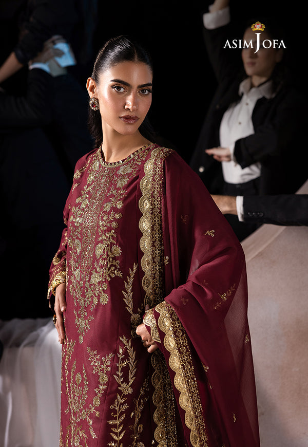 Asim Jofa | Festive Collection 25 | AJLF-02 by Asim Jofa - Designer Dress - Type: Ladies Clothes - Available at Libayah - 100% Original