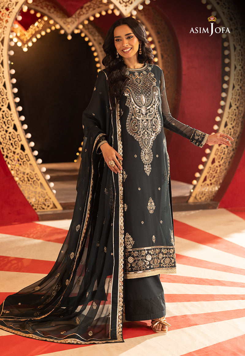Asim Jofa | Festive Collection 25 | AJLLF-08 by Asim Jofa - Designer Dress - Type: Ladies Clothes - Available at Libayah - 100% Original