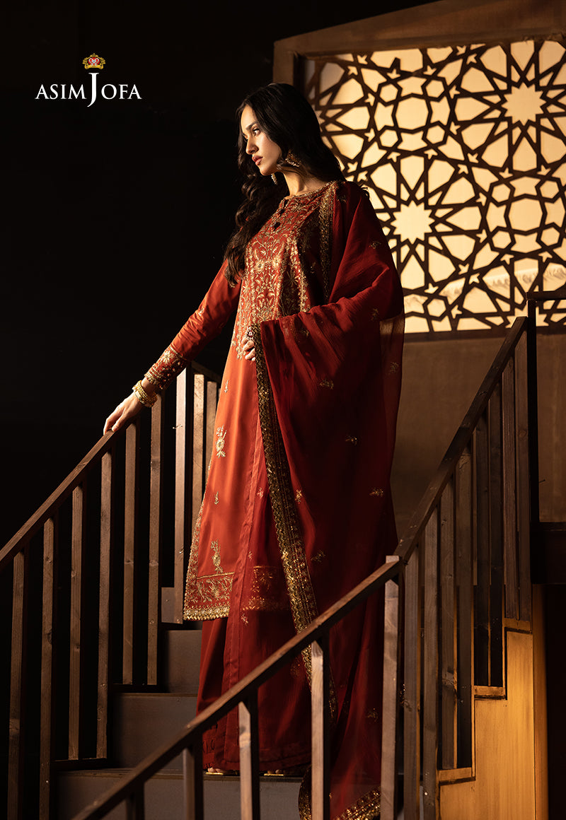 Asim Jofa | Festive Collection 25 | AJLLF-18 by Asim Jofa - Designer Dress - Type: Ladies Clothes - Available at Libayah - 100% Original