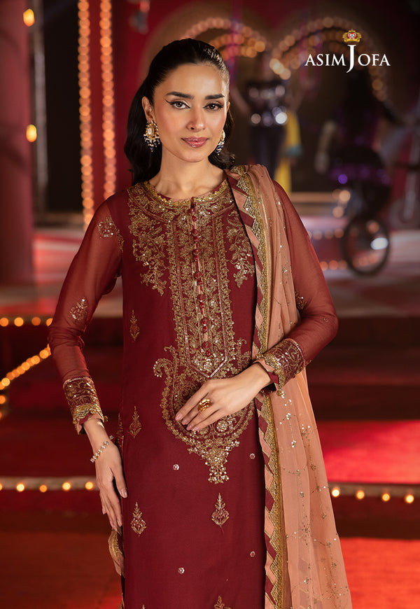 Asim Jofa | Festive Collection 25 | AJLF-05 by Asim Jofa - Designer Dress - Type: Ladies Clothes - Available at Libayah - 100% Original