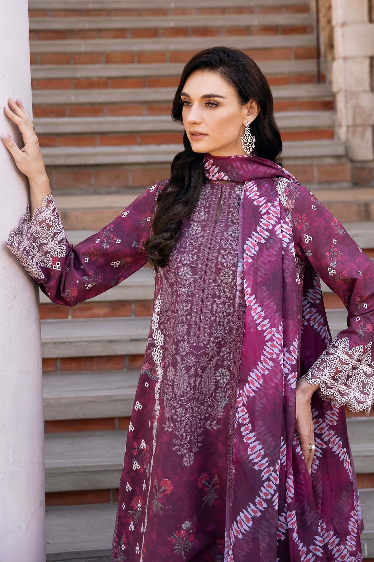 Afrozeh | Damask The Holiday Edit 25 | Anisa A by Afrozeh - Designer Dress - Type: Ladies Clothes - Available at Libayah - 100% Original