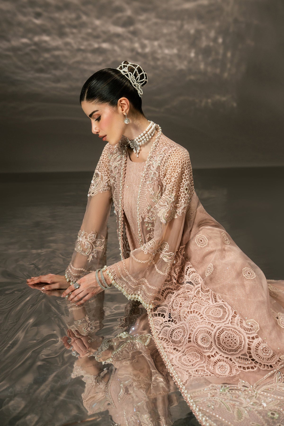 Naqshi | Poetique Party Wears | Farfalle by Naqshi - Designer Dress  - Type : Ladies Clothes - Available at Libayah - 100% Original 