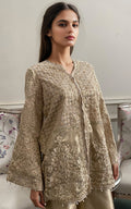 Threads and Motifs | Formal Dresses 25 | Embroidered Jacket With Trouser by Threads and Motifs - Designer Dress  - Type : Ladies Clothes - Available at Libayah - 100% Original 