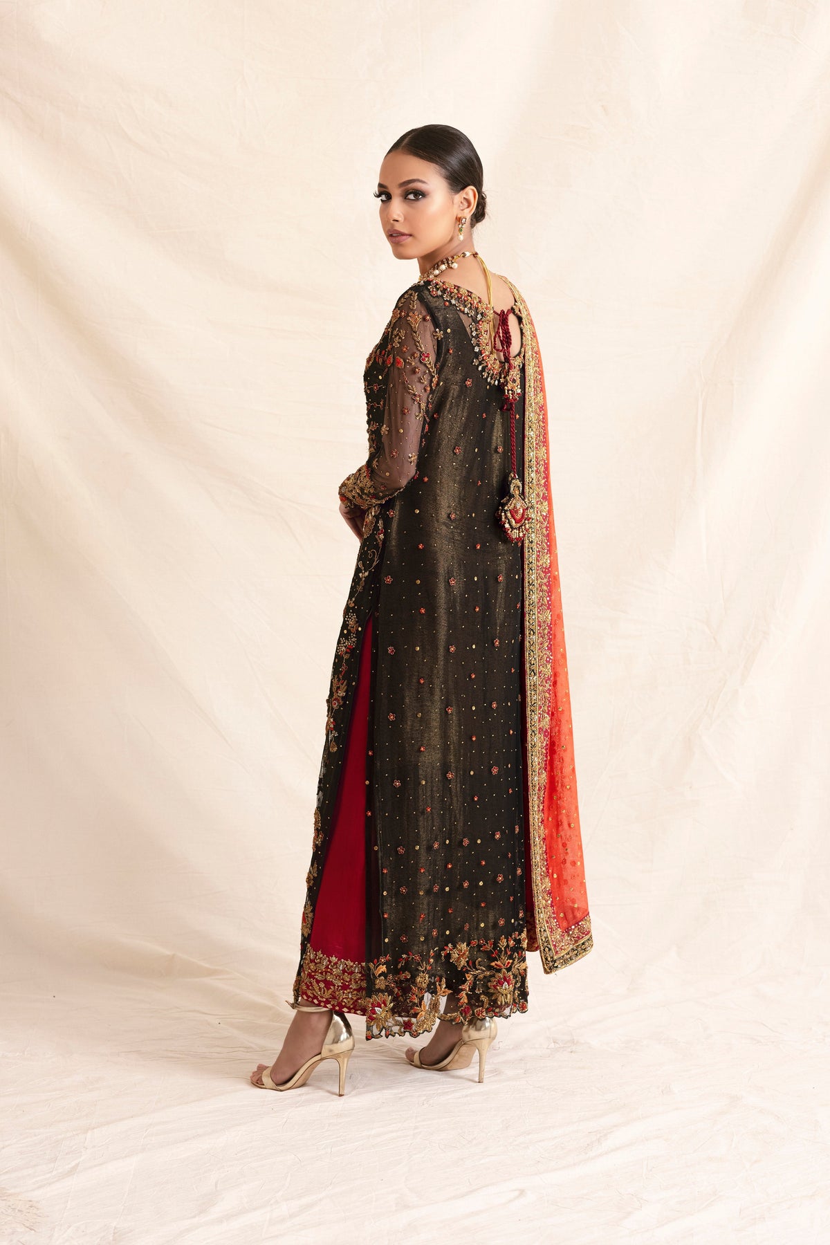 Mina Hasan | Formal Wedding Dresses | MHC-1039 by Mina Hasan - Designer Dress - Type: Ladies Clothes - Available at Libayah - 100% Original