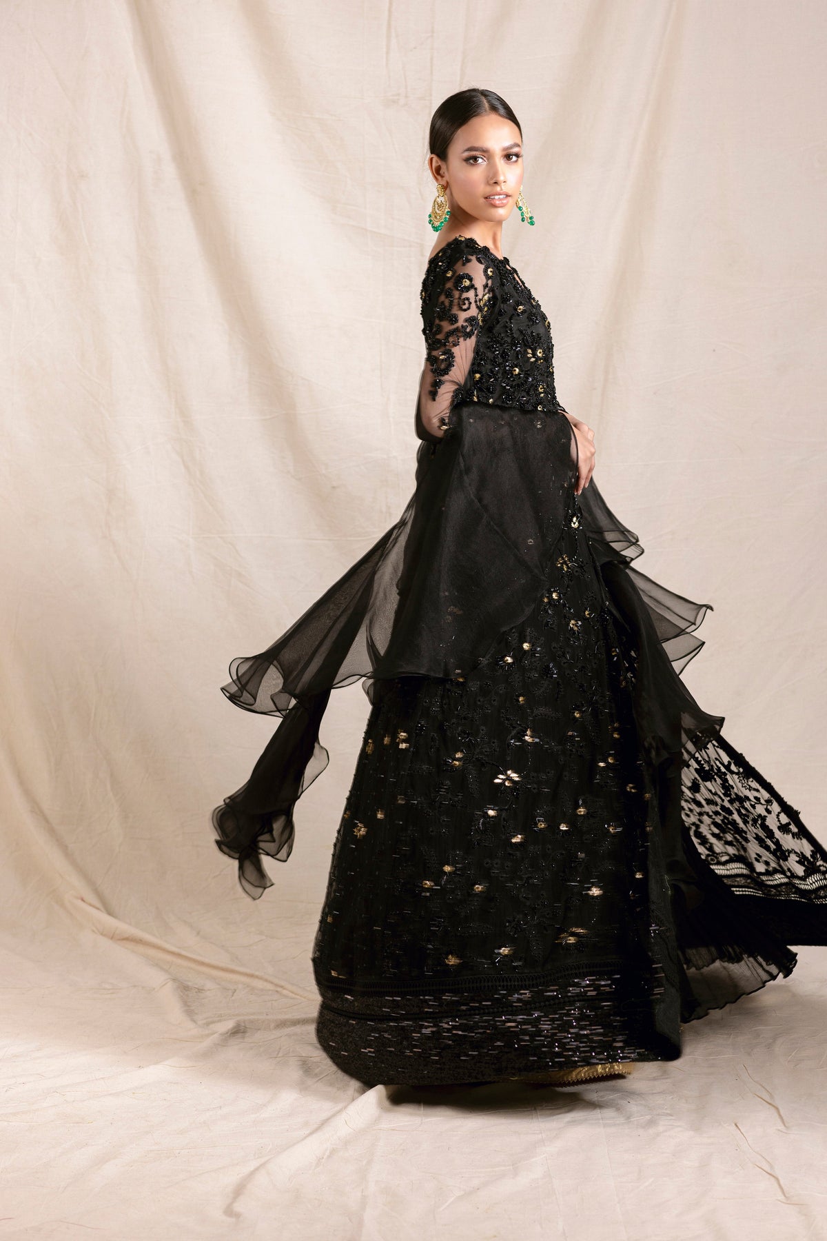Mina Hasan | Formal Wedding Dresses | MHC-1045 by Mina Hasan - Designer Dress - Type: Ladies Clothes - Available at Libayah - 100% Original
