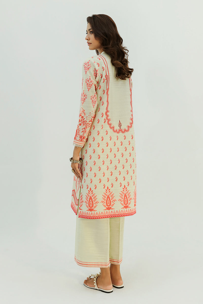 Cross Stitch | Daily Wear | CORAL GLINT by Cross Stitch - Designer Dress - Type: Casuals - Available at Libayah - 100% Original