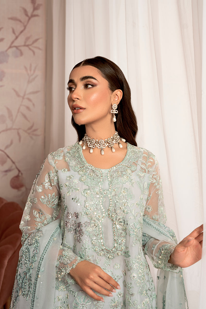 Cross Stitch | Wedding Collection 24 | MAH-JABEEN by Cross Stitch - Designer Dress - Type: Formal - Available at Libayah - 100% Original