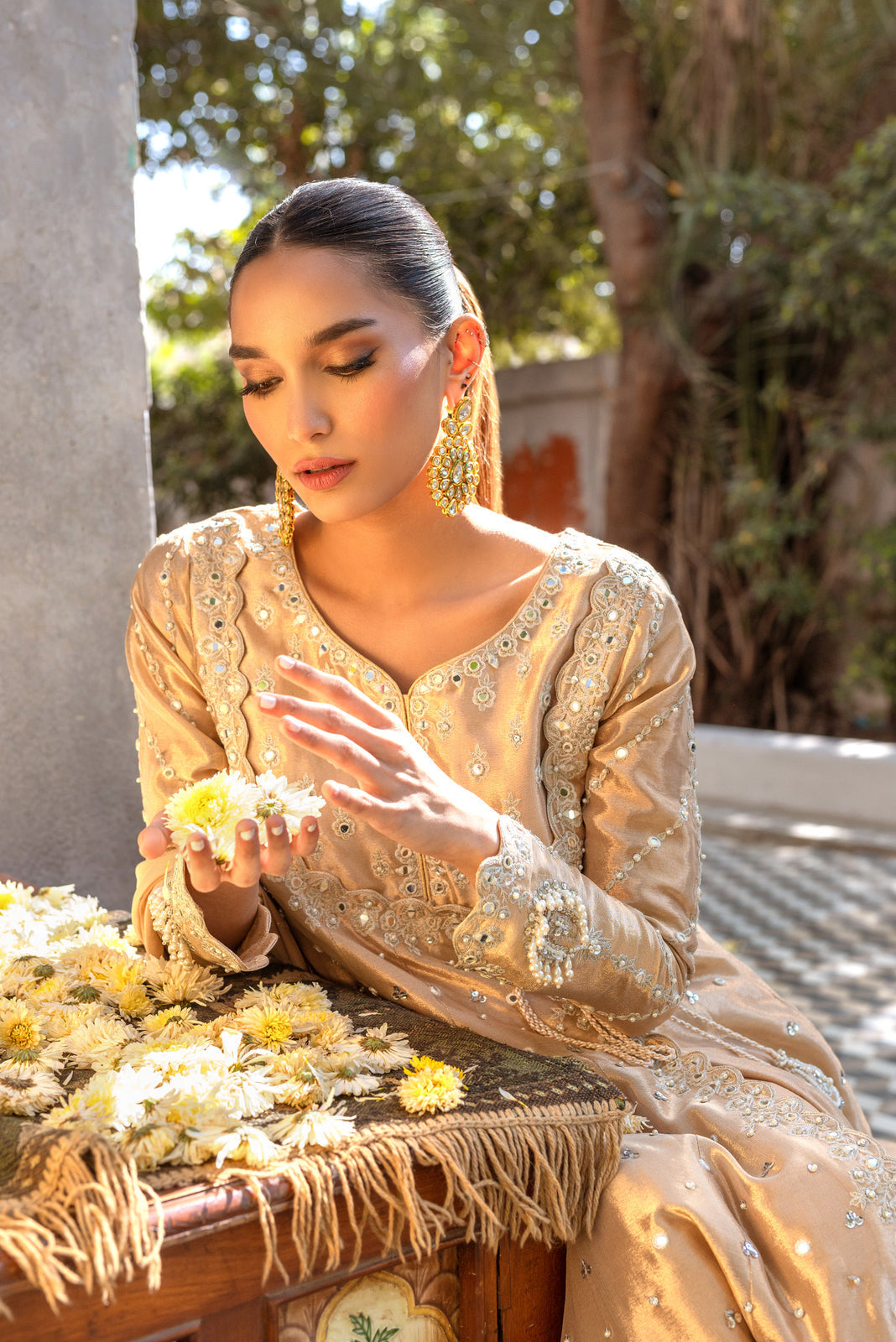 Sana Abbas | Wedding Formals | ESME by Sana Abbas - Designer Dress - Type: Ladies Clothes - Available at Libayah - 100% Original