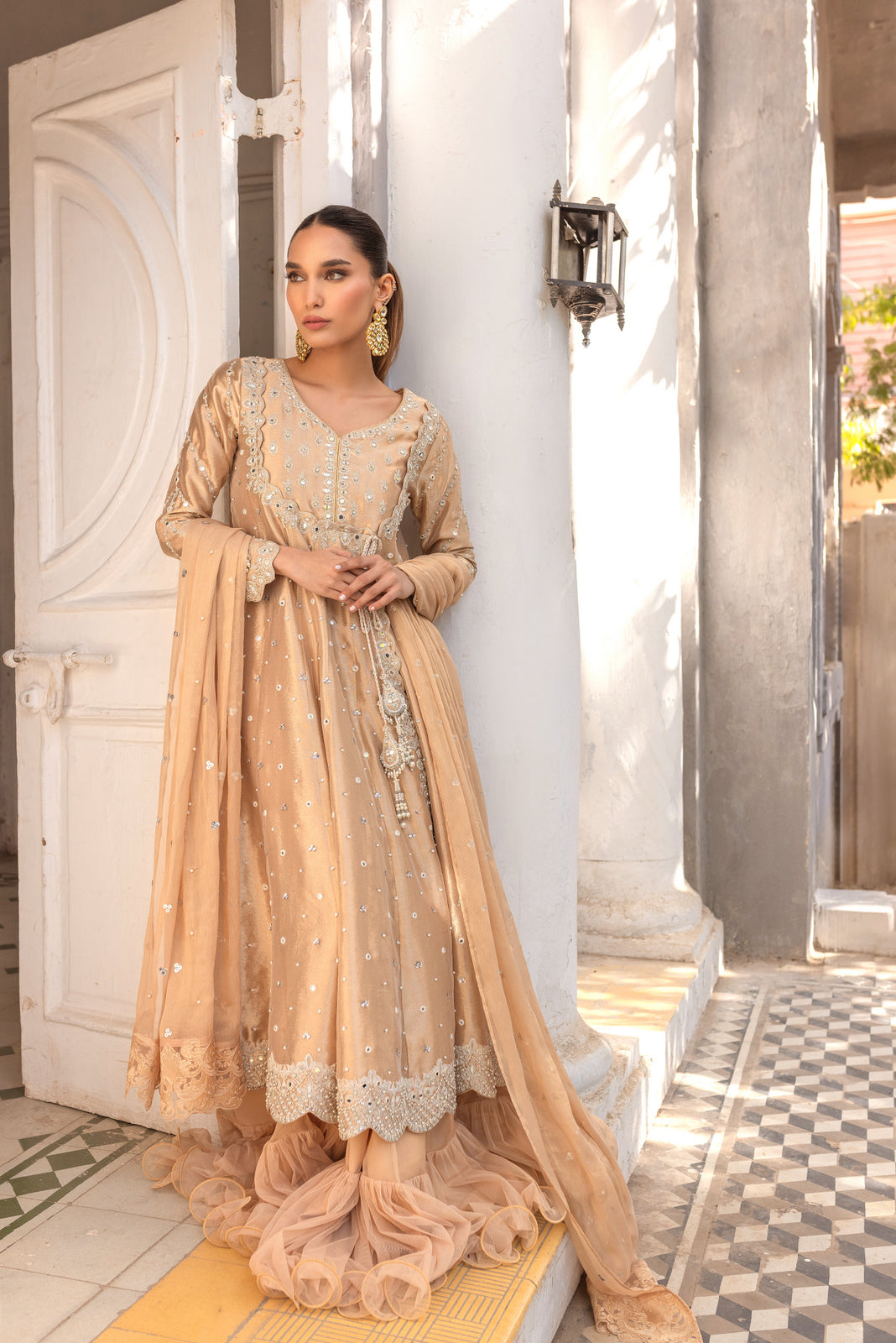 Sana Abbas | Wedding Formals | ESME by Sana Abbas - Designer Dress - Type: Ladies Clothes - Available at Libayah - 100% Original