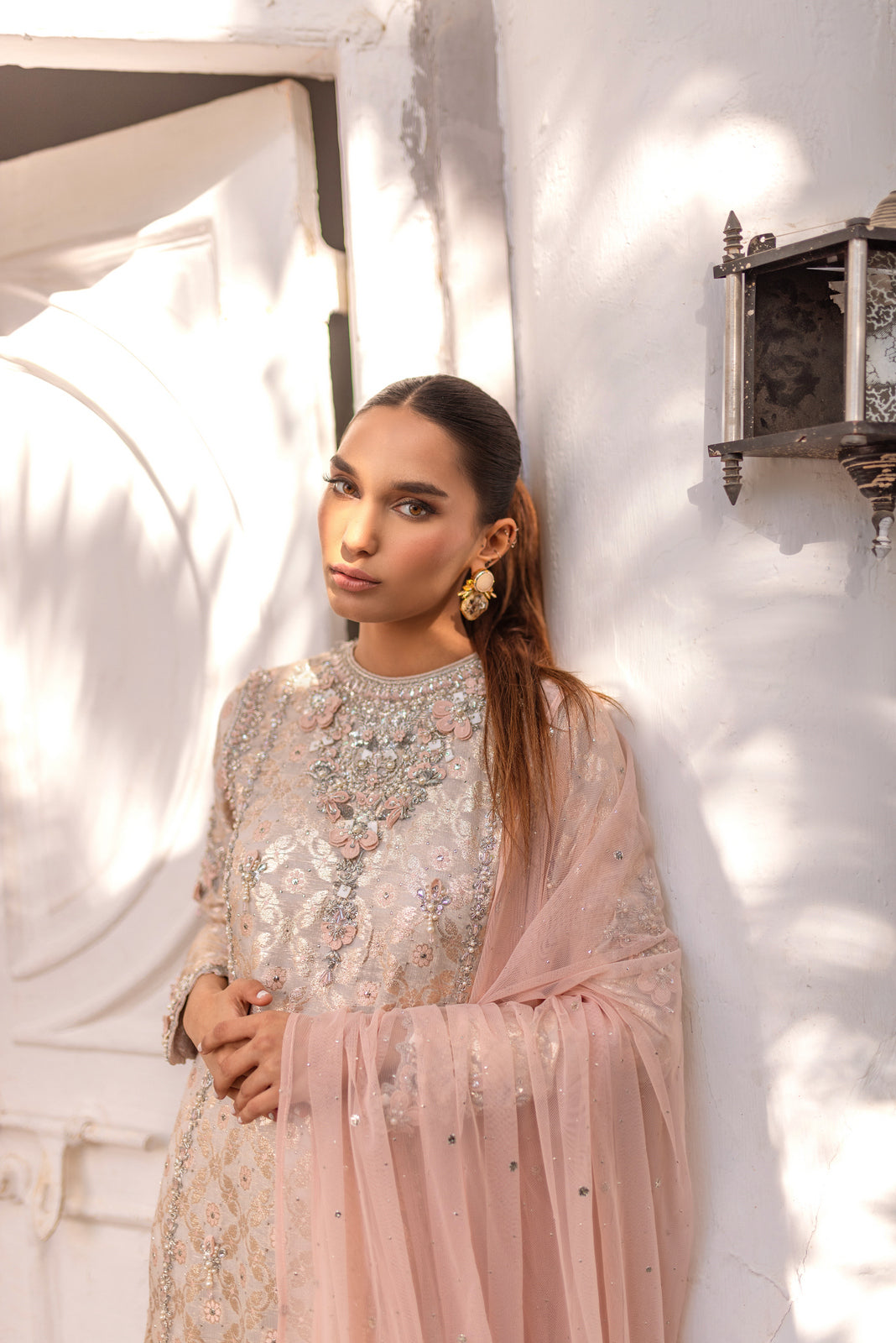 Sana Abbas | Wedding Formals | GRACE by Sana Abbas - Designer Dress - Type: Ladies Clothes - Available at Libayah - 100% Original